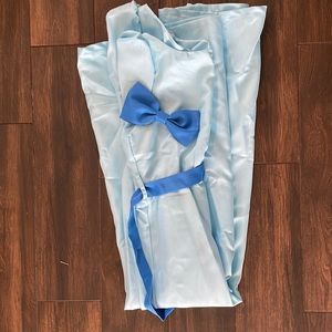 Wendy Costume with hair bow and sash